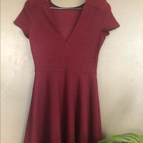 Maroon Zara soft knit dress from Spain. 🇪🇸 size Med. - Picture 7 of 7